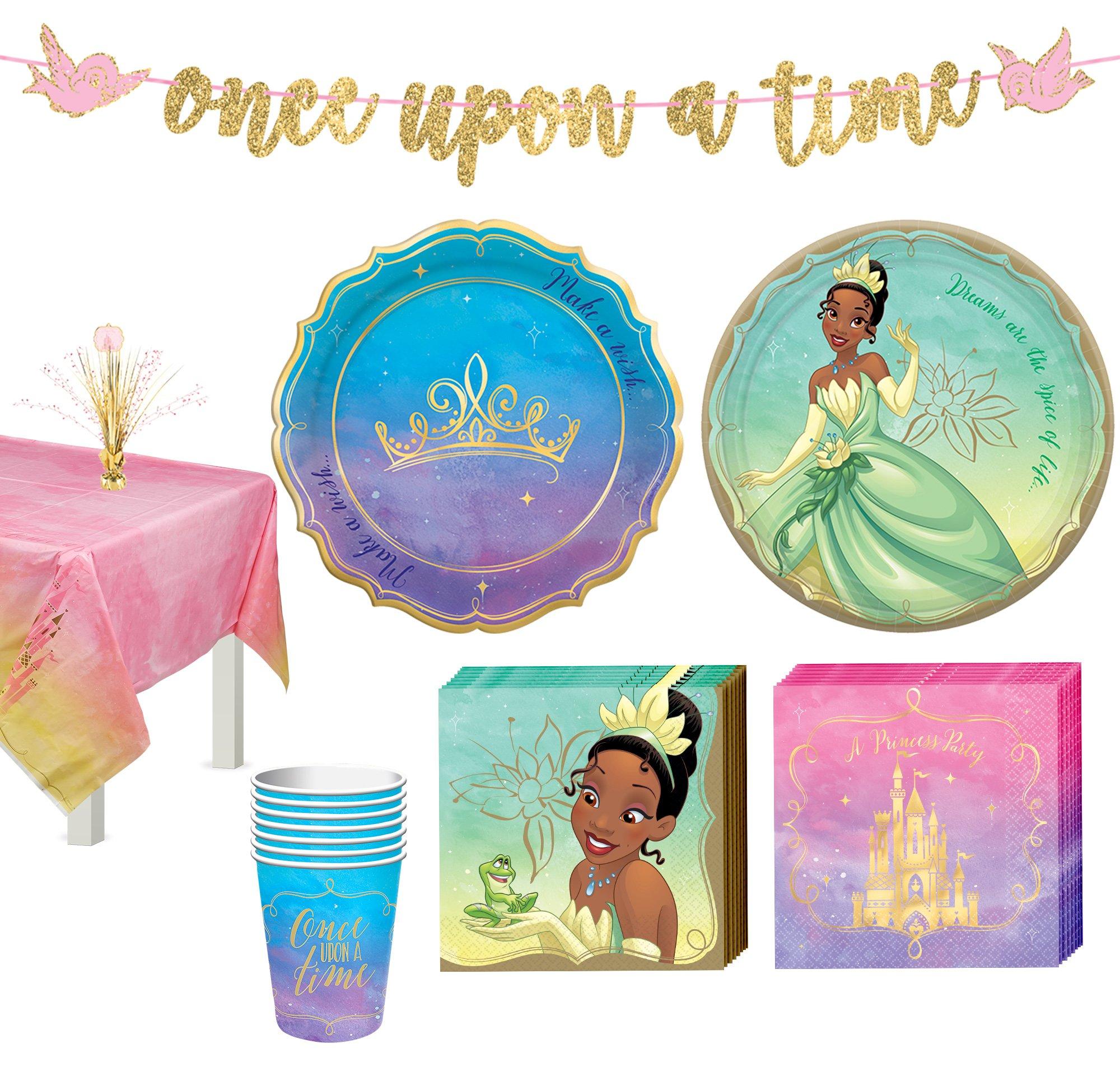 Disney Princess Tiana Tableware Kit for 8 Guests